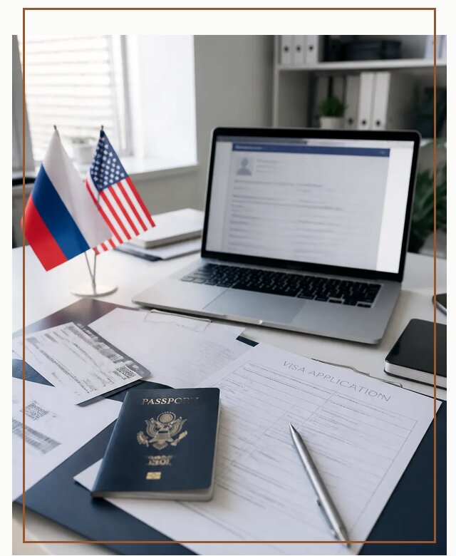 Оформление визы в США для туристов и бизнеса в Коломне