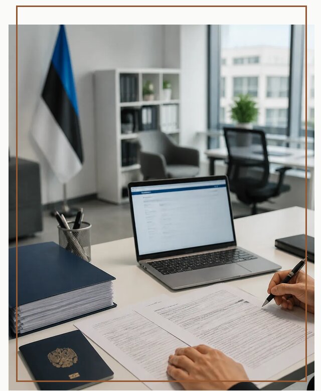 Оформление ВНЖ в Эстонии для переезда и легального проживания в Коломне