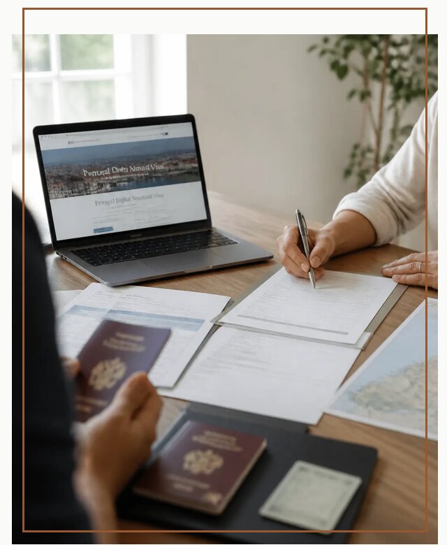 Оформление Digital Nomad и ВНЖ Португалии в Коломне