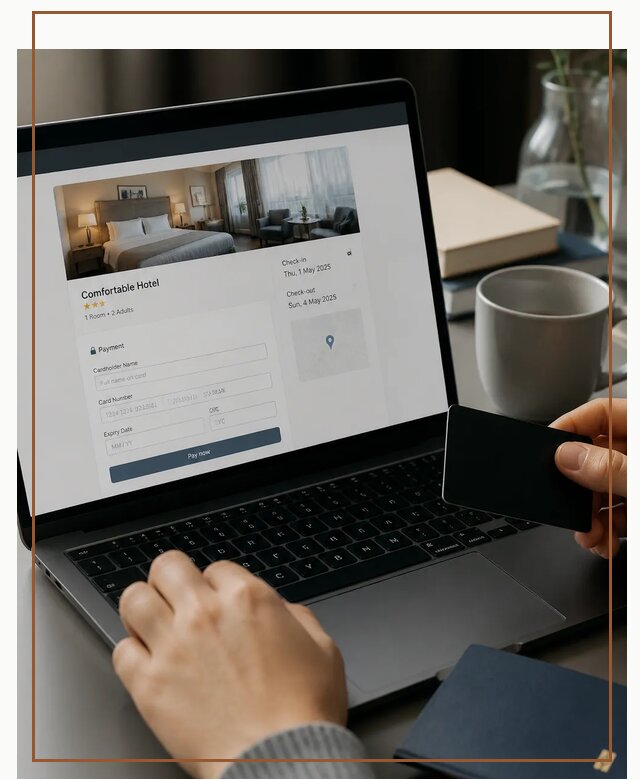 Оплата бронирования Booking в Коломне по цене от 4563 р. | Гиперактив-Клм